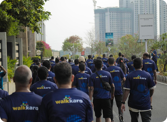 Walkkaro community walkers in Kochi