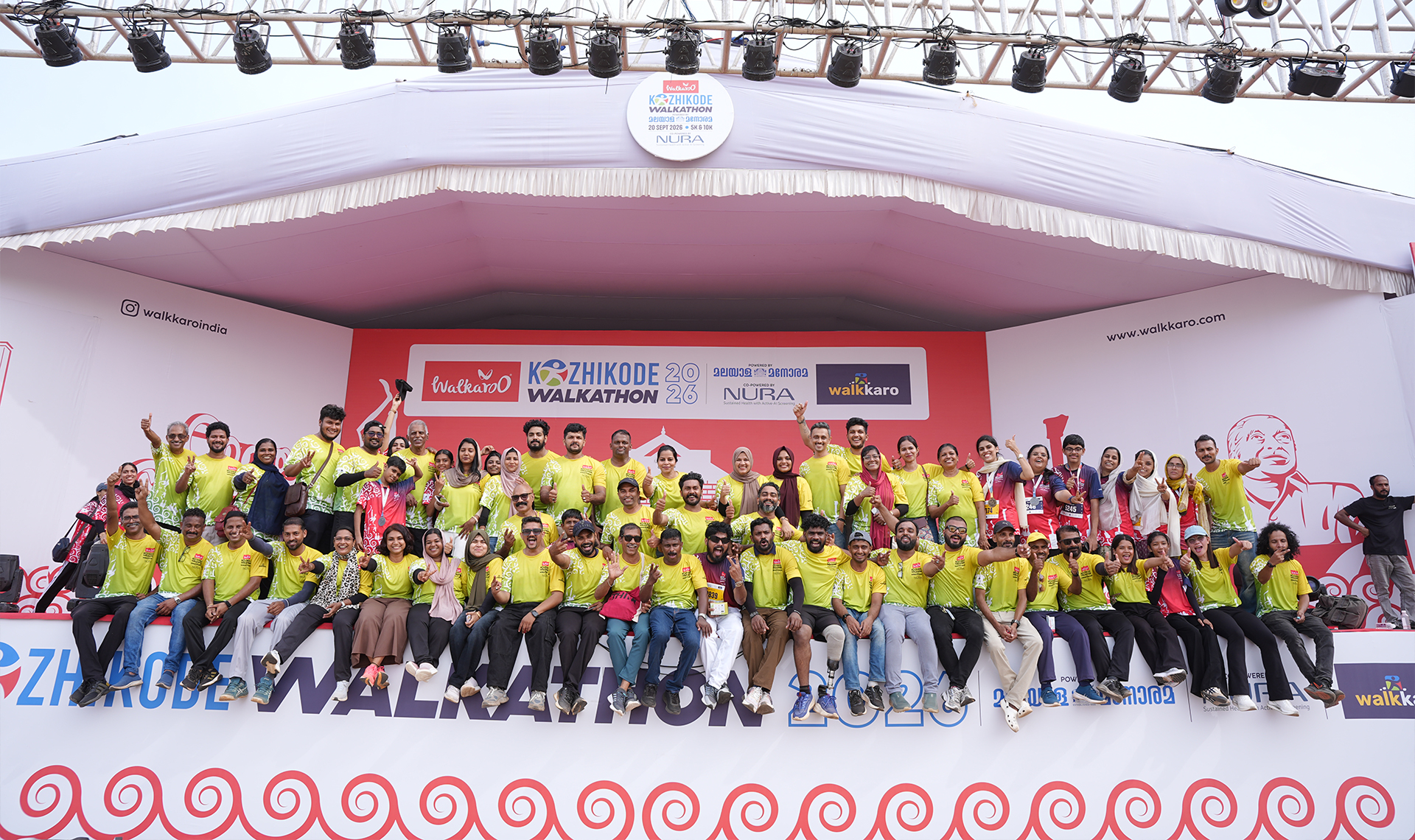 Walkathon volunteers
